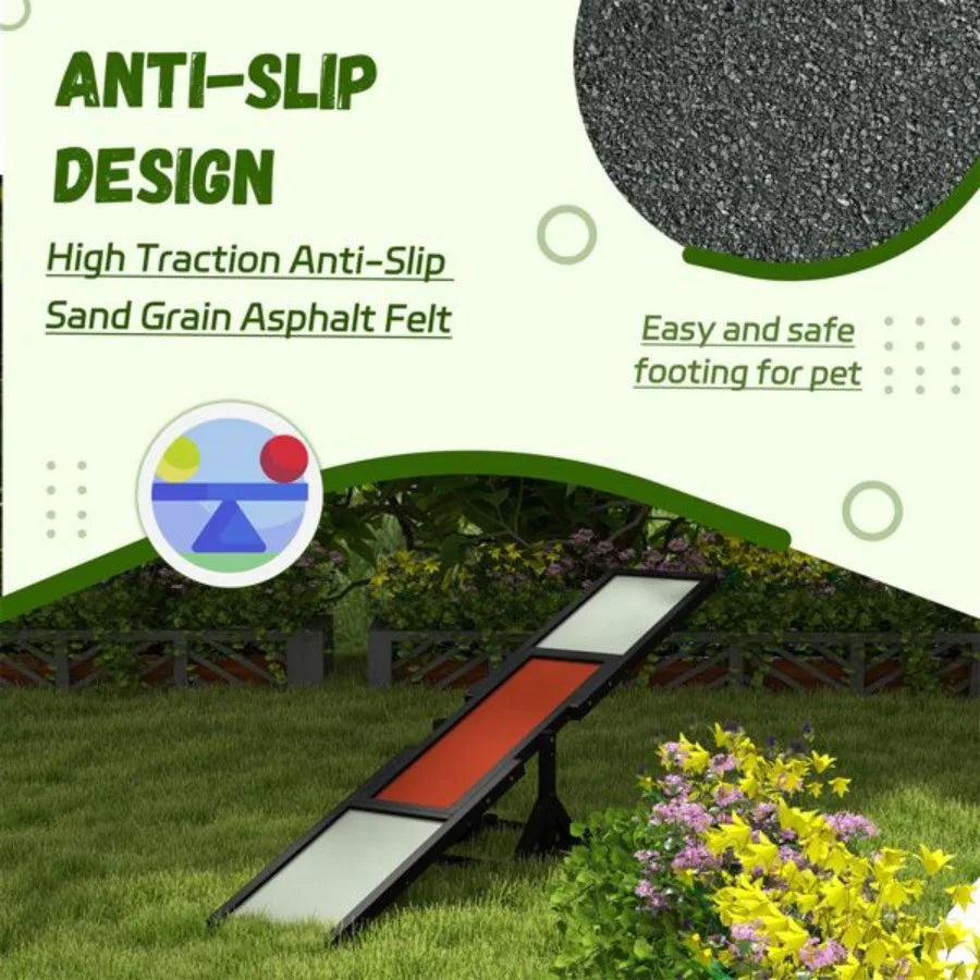 Dog Agility Ramp Pet Seesaw