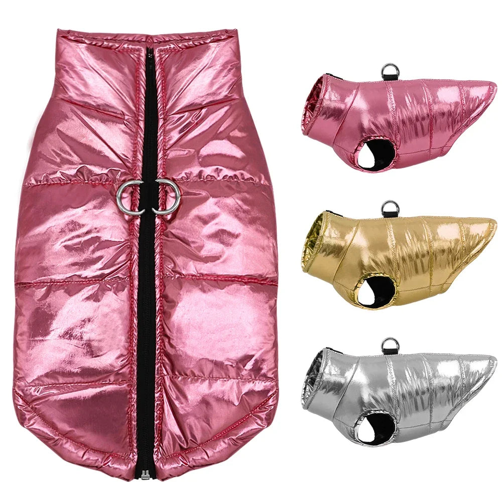 Small Dogs Waterproof Winter Warm Vest