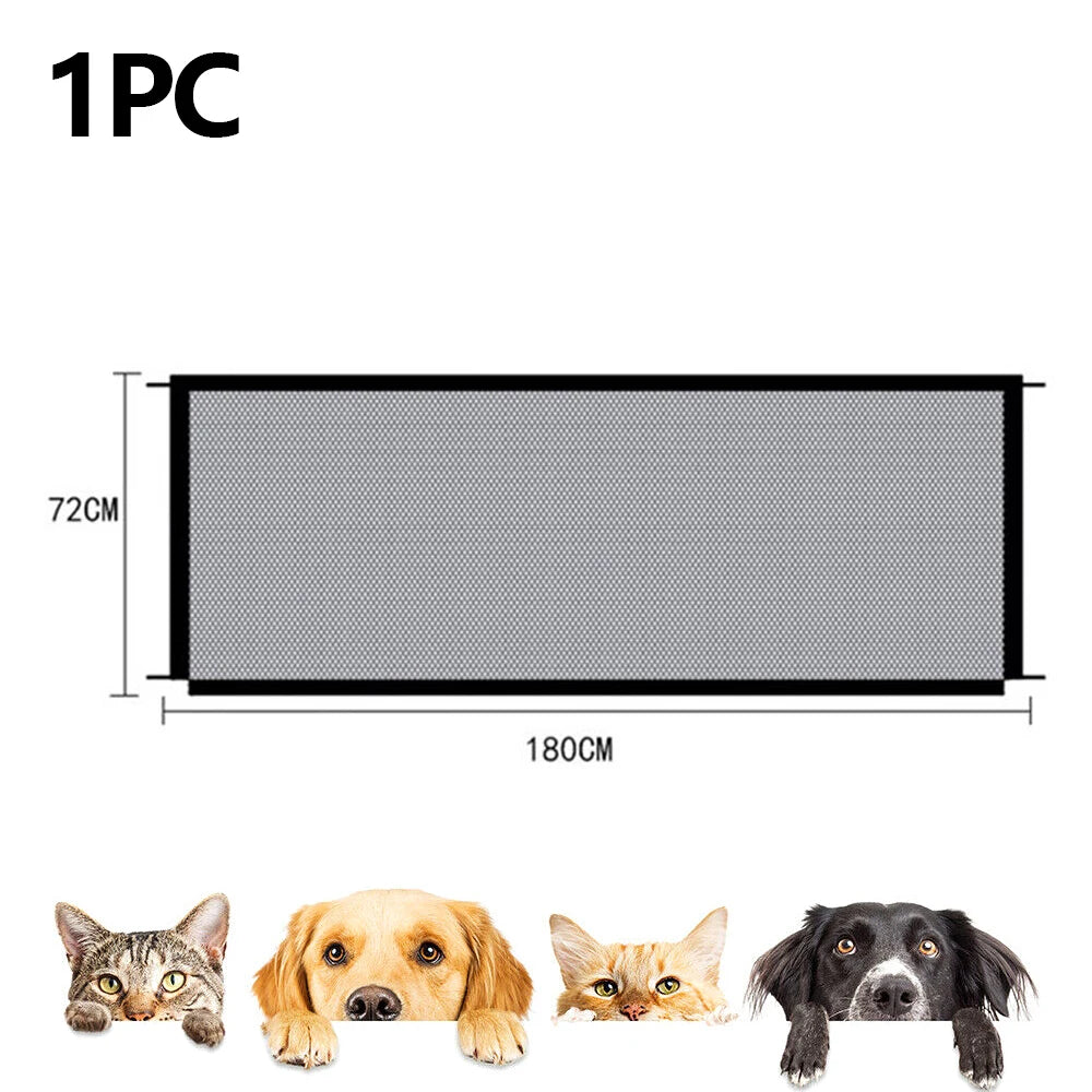 Pet Barrier Fences Pet Play Dog Safety Fence for Stairs Doorways Indoor and Outdoor