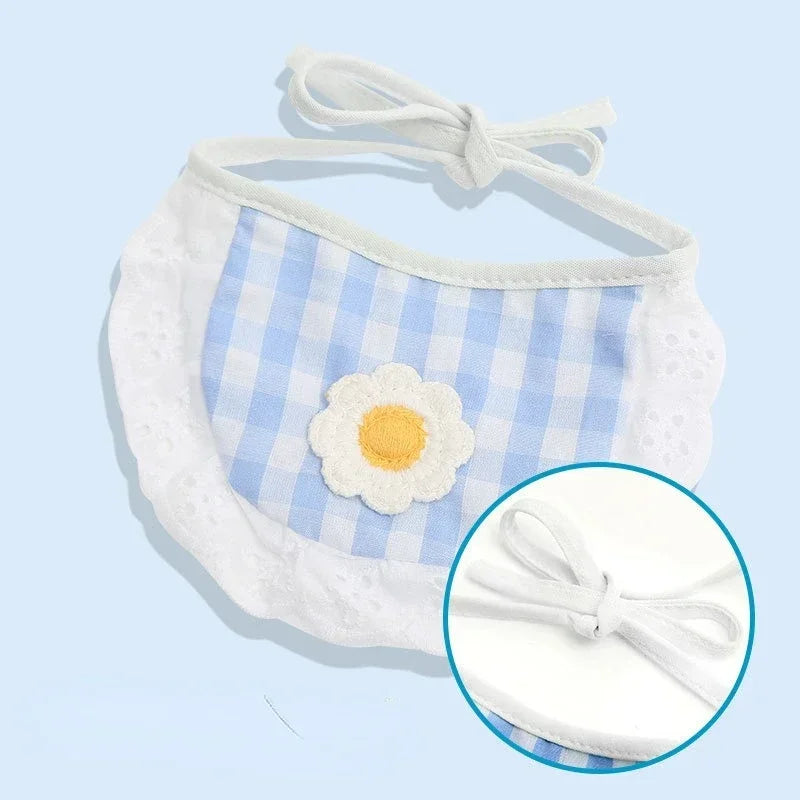 One Piece Cute Cat And Dog Bibs