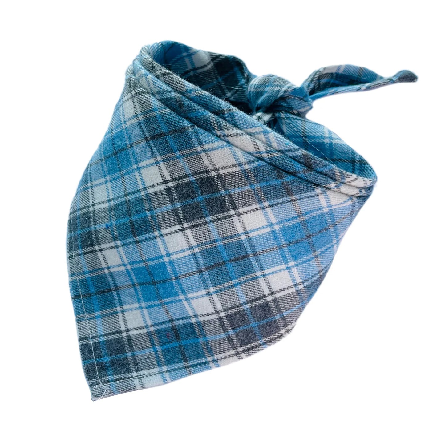 30/50 PCs Dog Plaid Bandanna