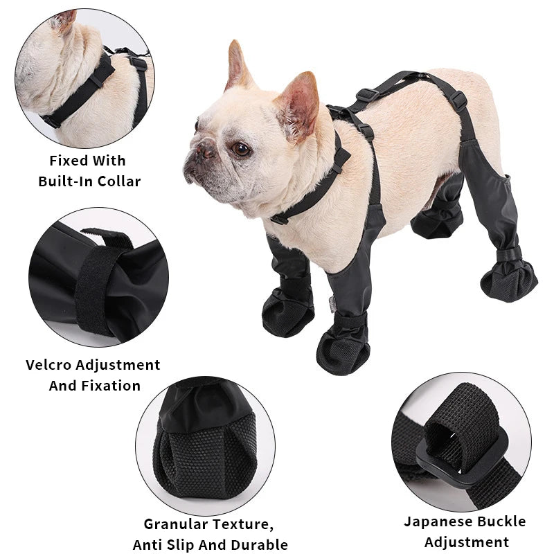 Dog Shoes Waterproof Adjustable Shoes For Dogs