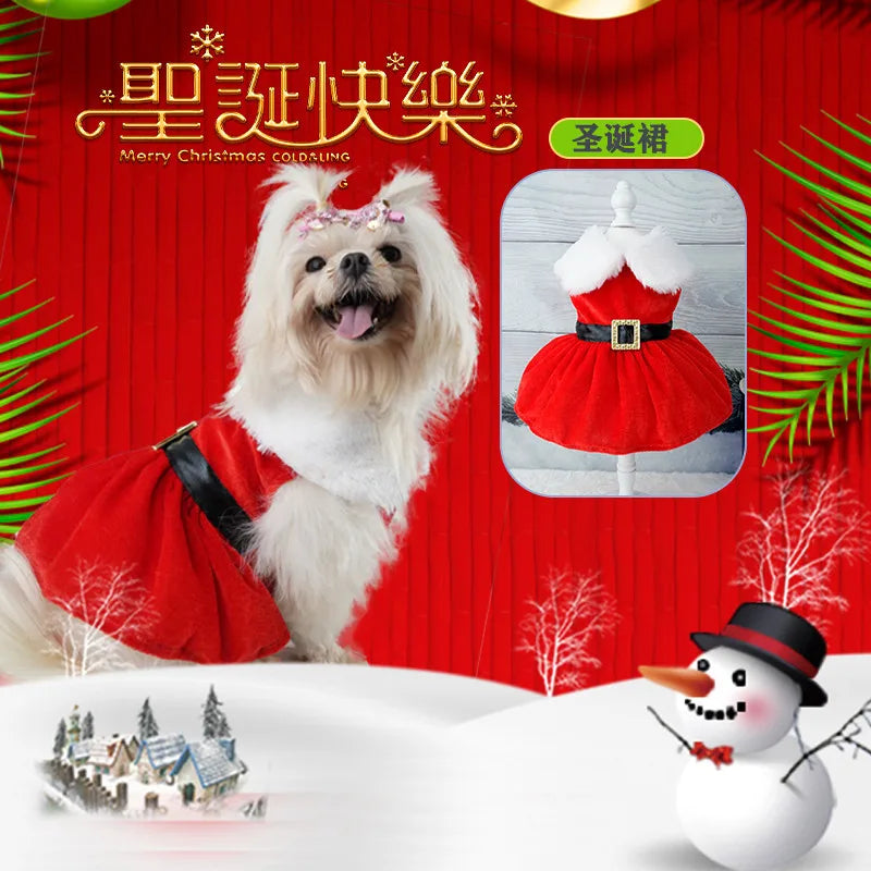 Dog Christmas Dresses For Small Dogs