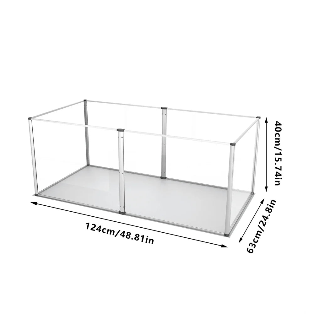 1 Pc Large Acrylic Dog Playpen