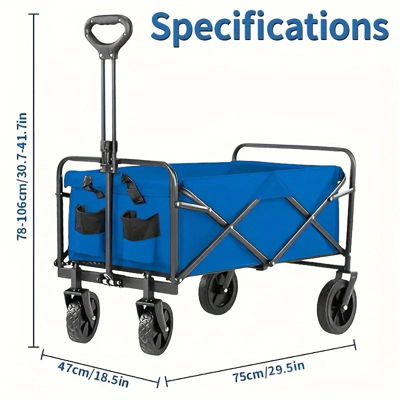 Wagon Cart Fordable Heavy Duty Utility Cart for Supplies