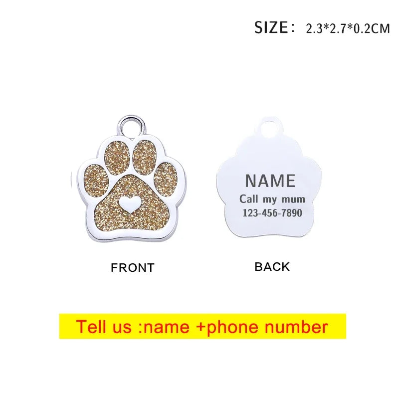 Custom Logo Personalized Pet Tag