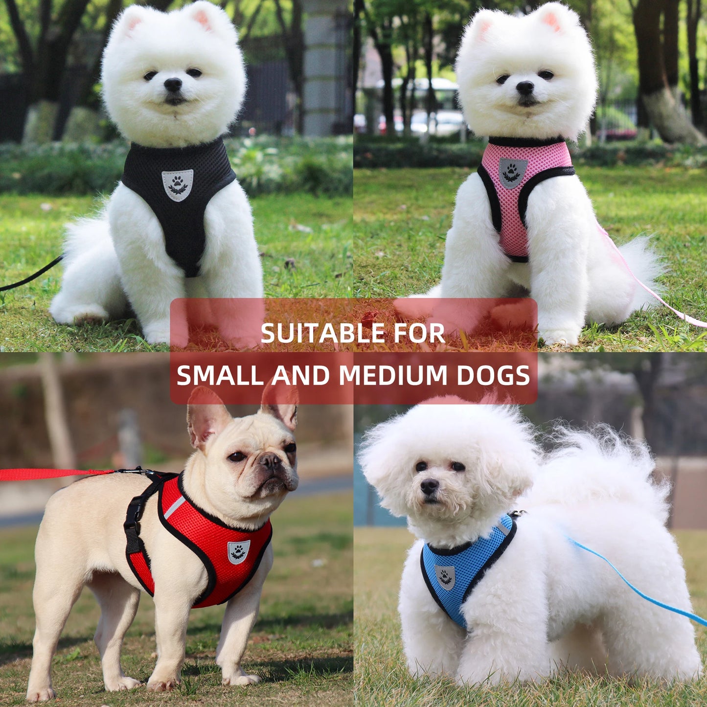 Adjustable Washable Pet Harness