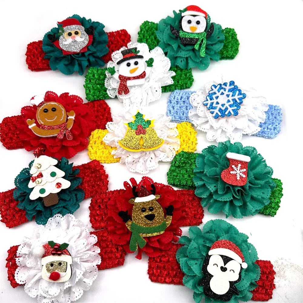 Christmas Pet Accessories for Small, Middle and Large Bows