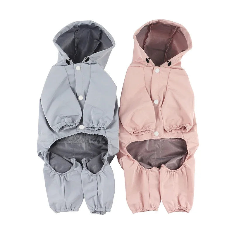 Pet Supplies Four-Legged Raincoat Waterproof