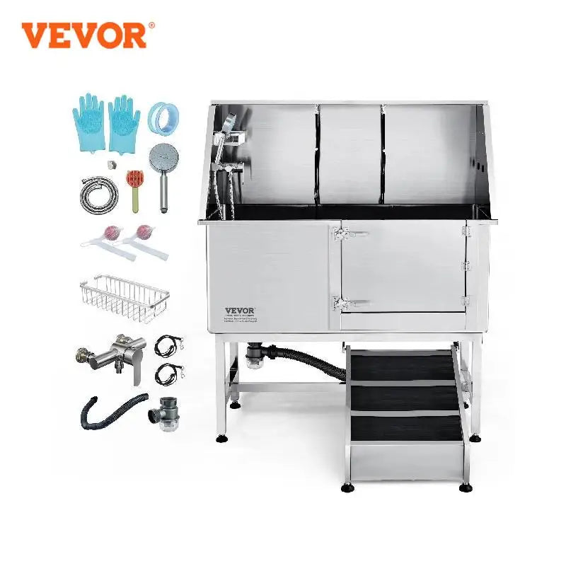 Stainless Steel Pet Grooming Tub