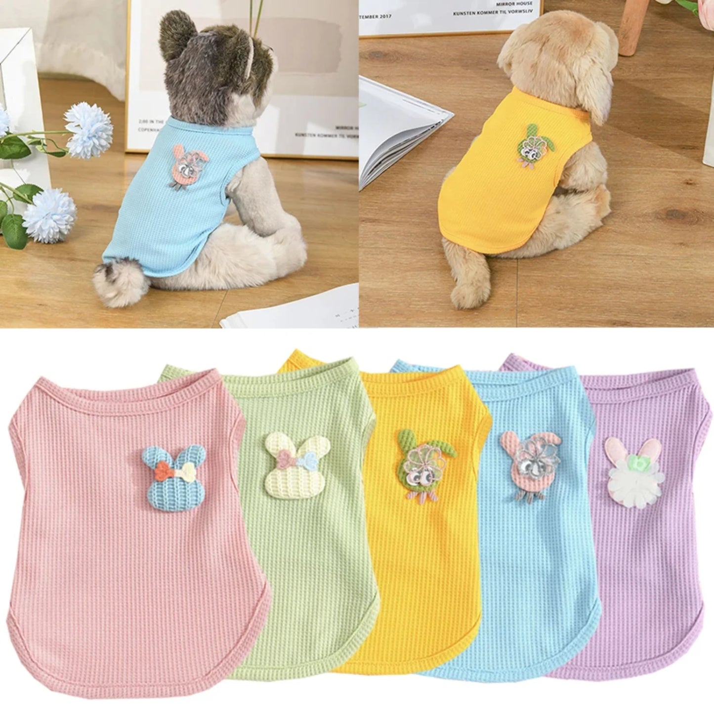 Spring And Summer Pet T-Shirt fashion Luxury Design