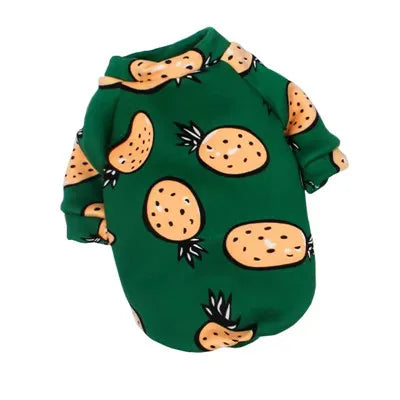 Cartoon Pet Clothes Suit Hoodies Coat for Small Dogs Dachshund York Pullover Puppy Cat Sweatshirt Jacket Pets Costumes Winter XL