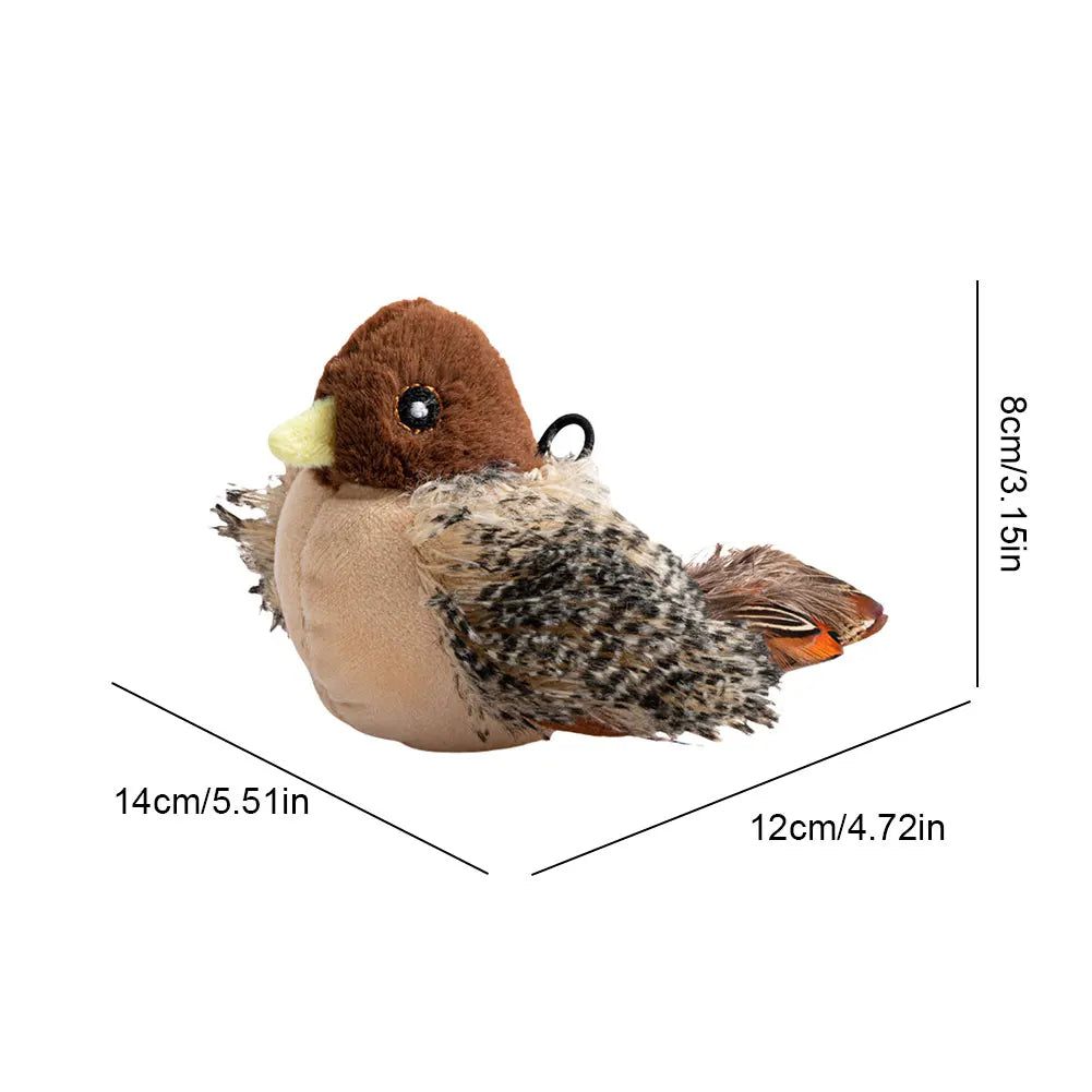 Interactive Cat Flying Bird Toy