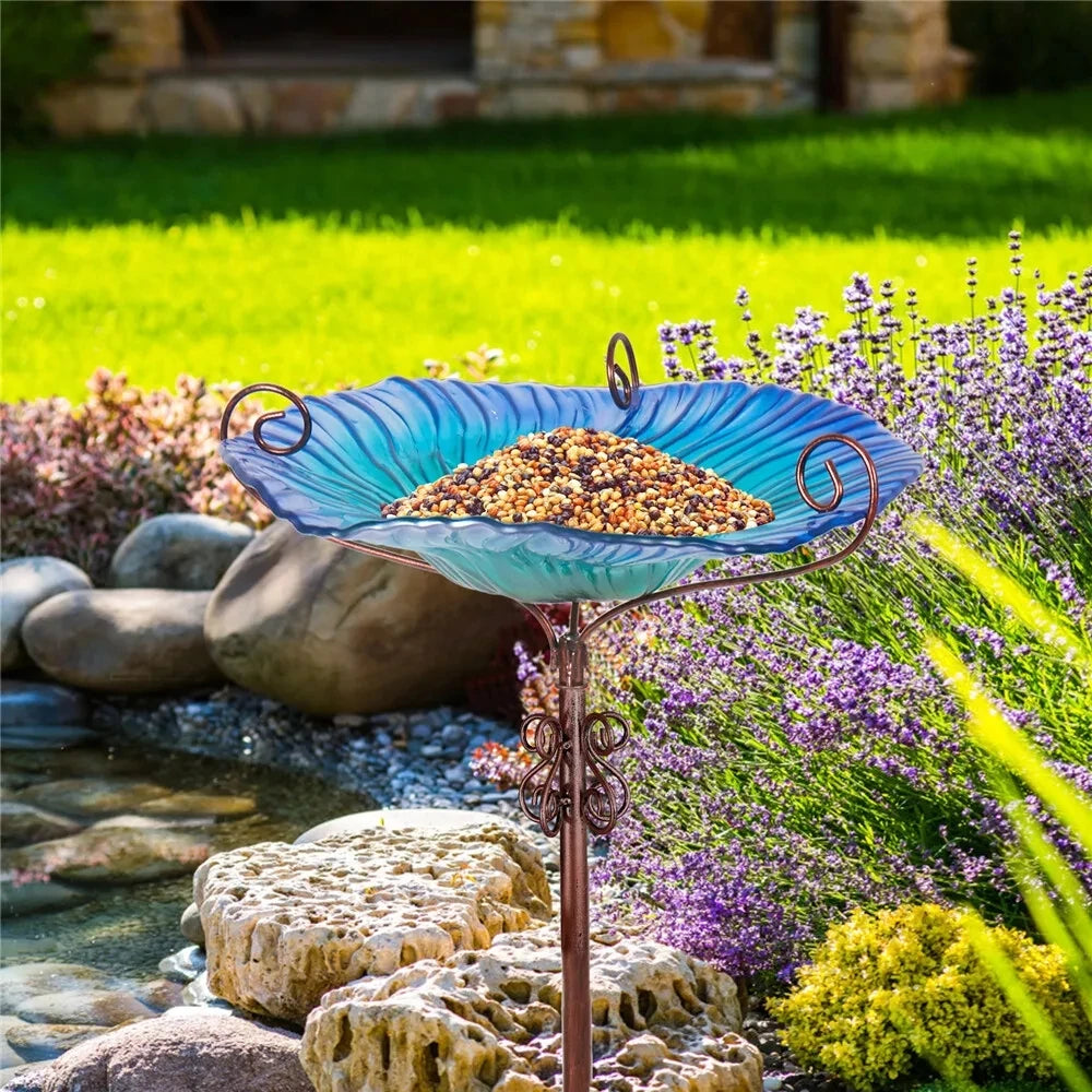 Bird Bath for Outdoor Garden Decorative