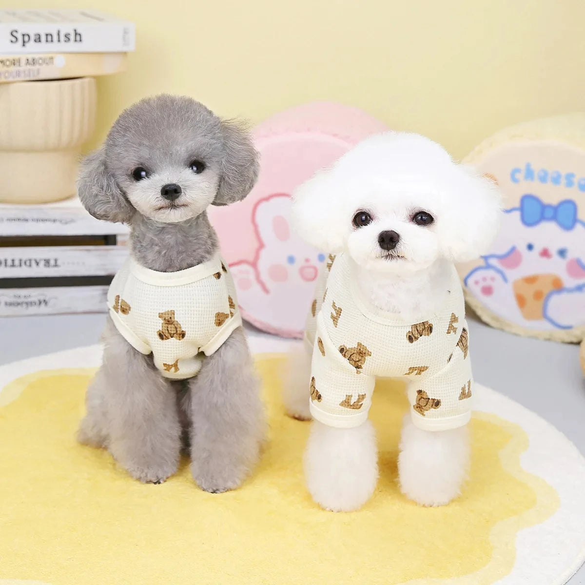 Pet Jumpsuits Bear Vest Spring Summer Clothes