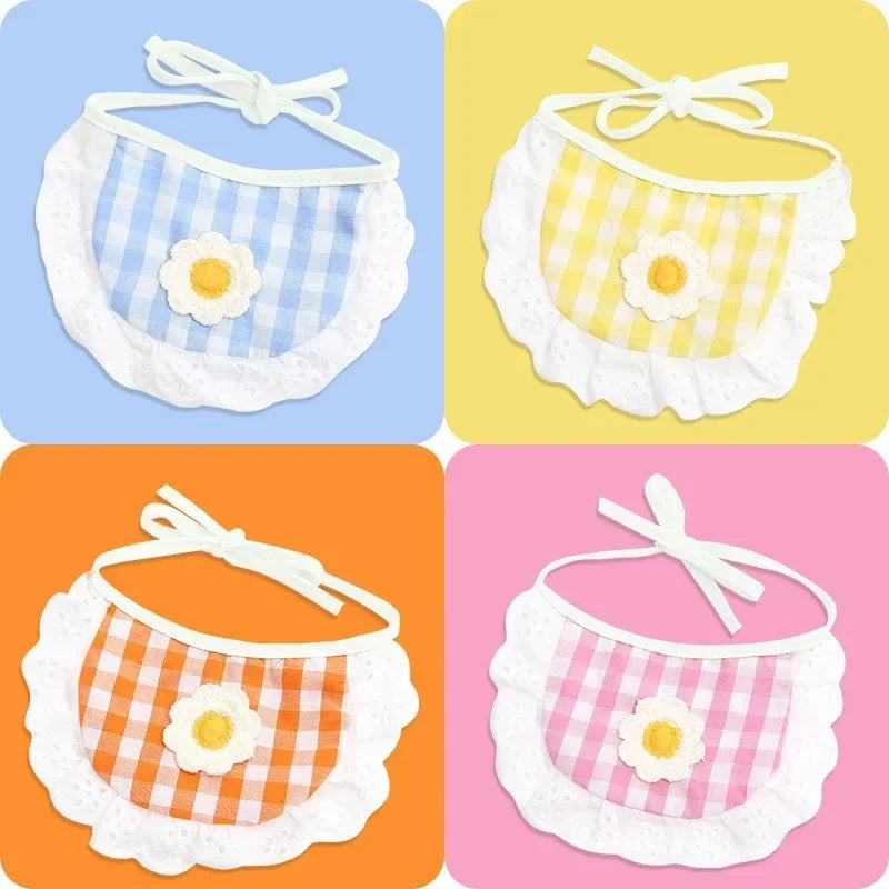 One Piece Cute Cat And Dog Bibs