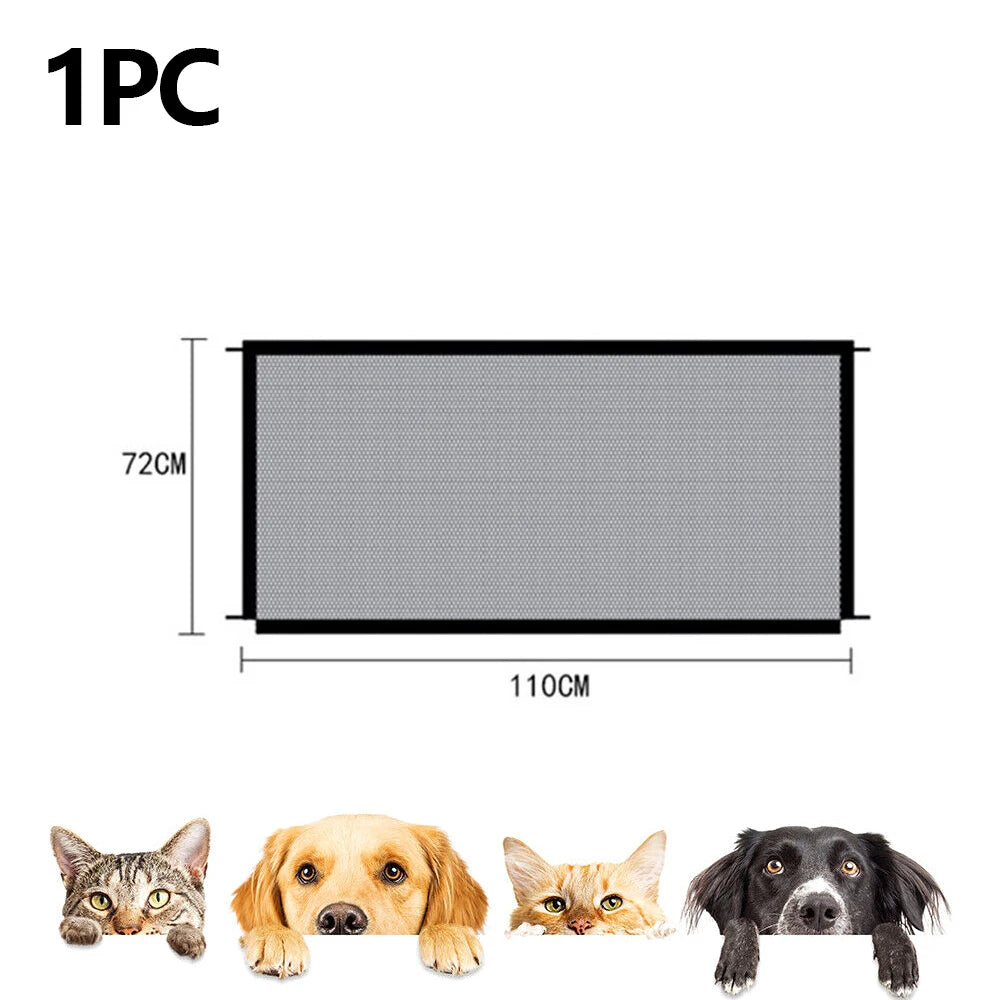 Pet Barrier Fences Pet Play Dog Safety Fence for Stairs Doorways Indoor and Outdoor