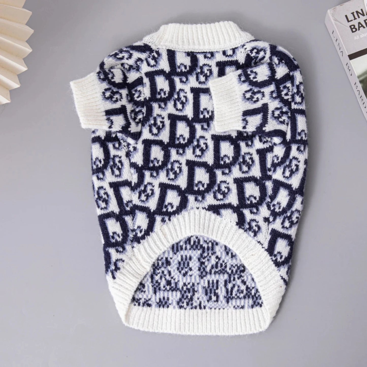 Winter Luxury Pet Sweater High Elastic Double Layer