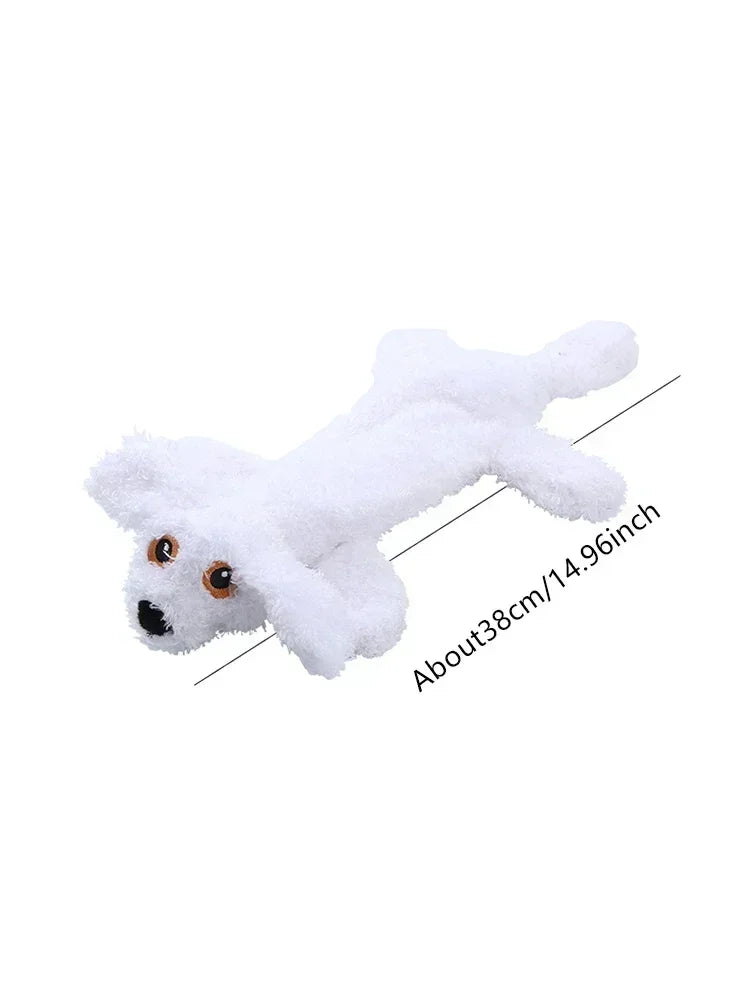 Plush Fur Shell Dog Toy