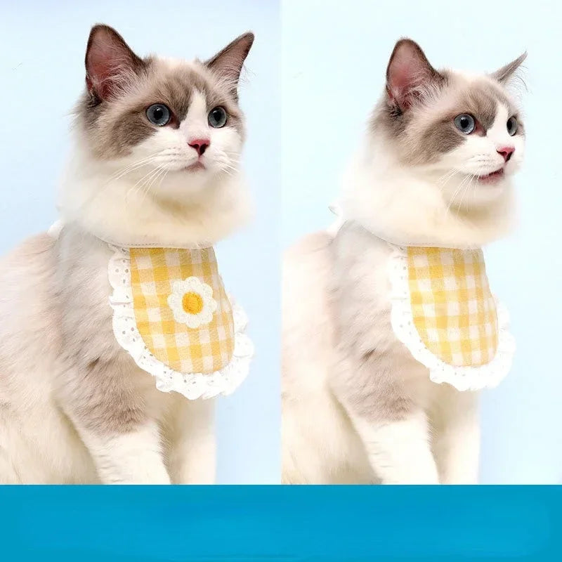 One Piece Cute Cat And Dog Bibs