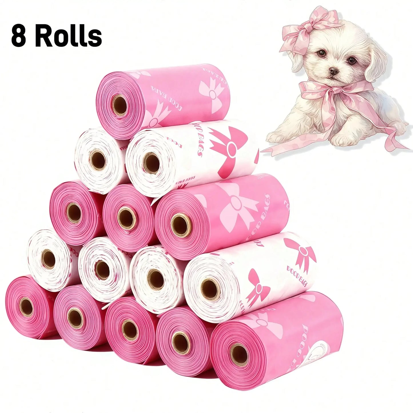 180 Count Super Thick Dog Poop Bags