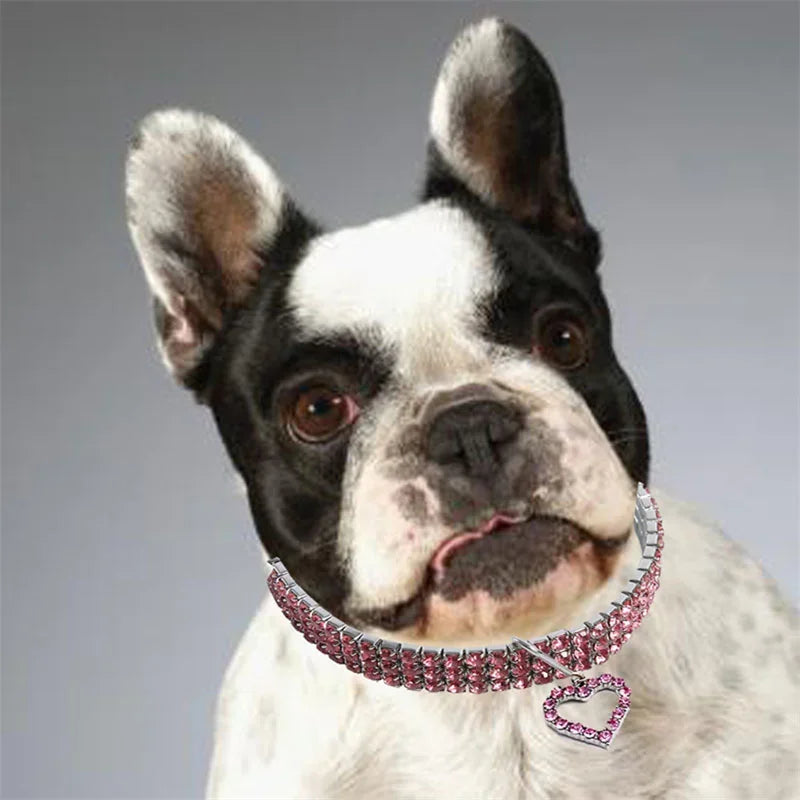 Bling Rhinestone Dog Collar