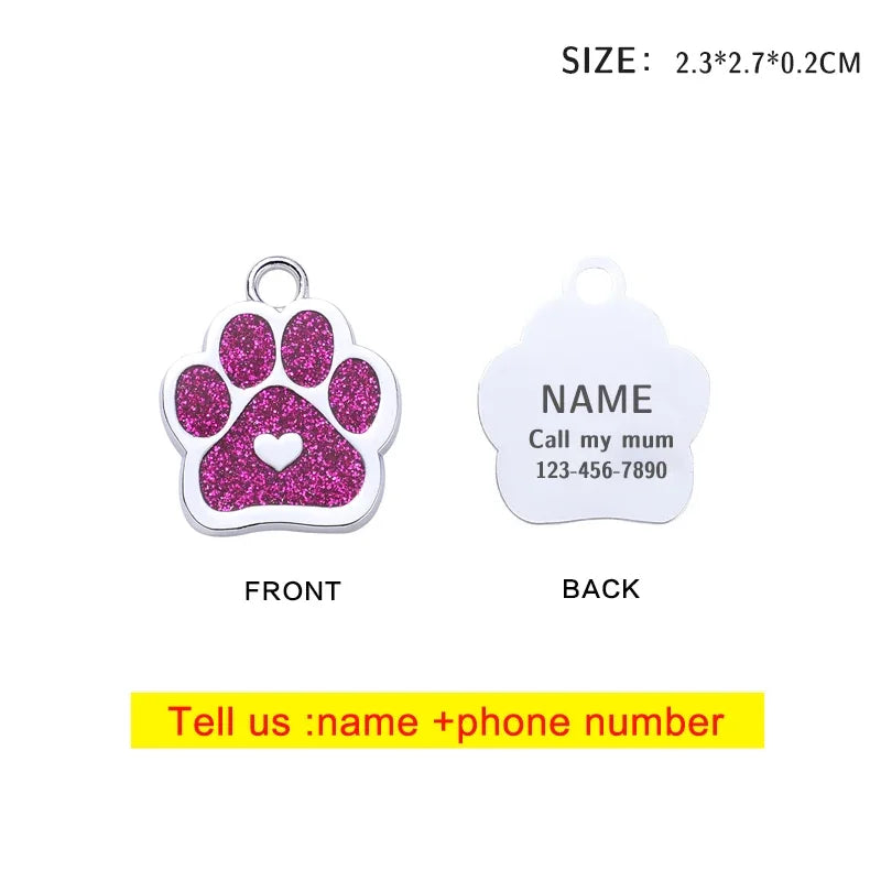 Custom Logo Personalized Pet Tag