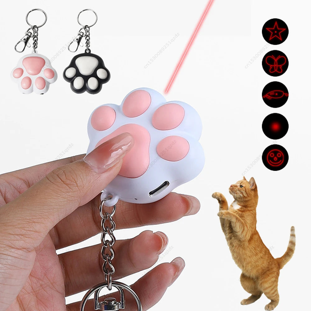 Interactive Funny Kitten Training Laser Toy