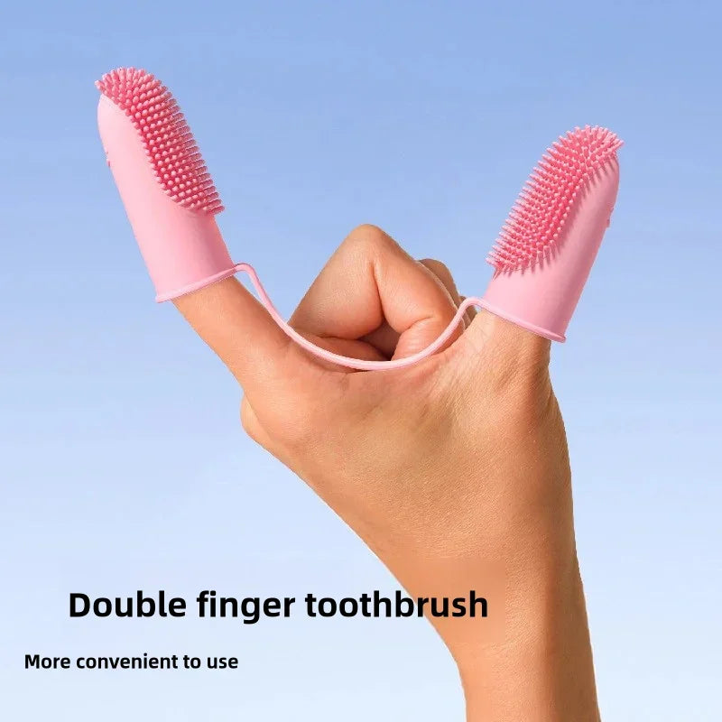 Cleaning Finger Toothbrush for Dogs