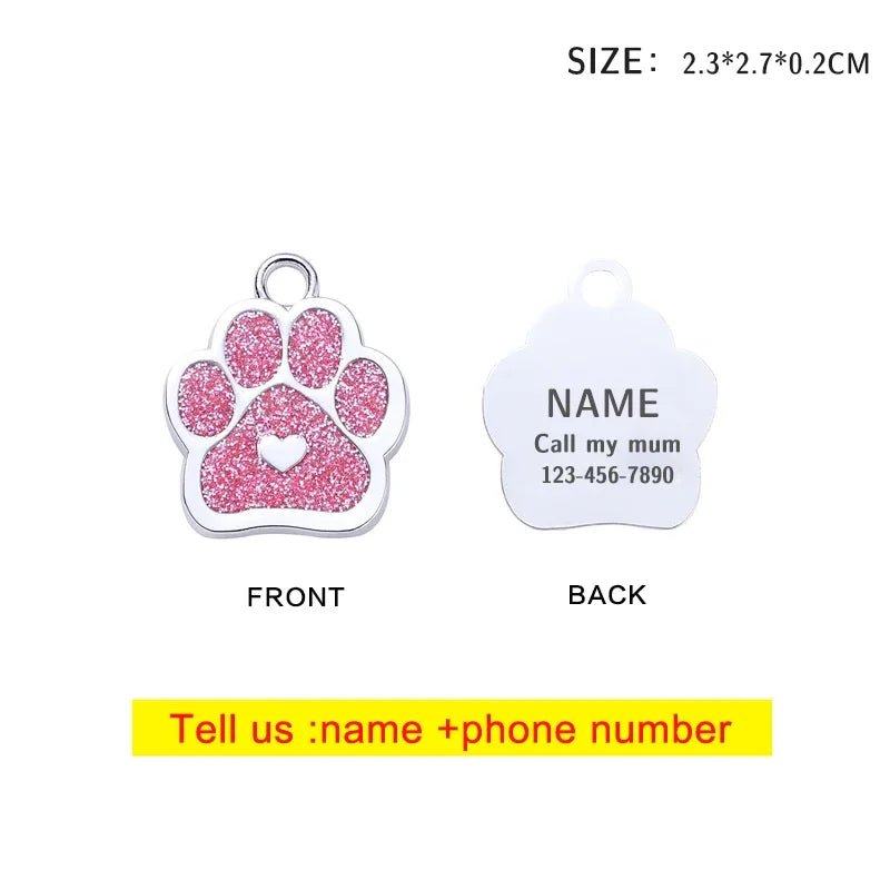 Custom Logo Personalized Pet Tag