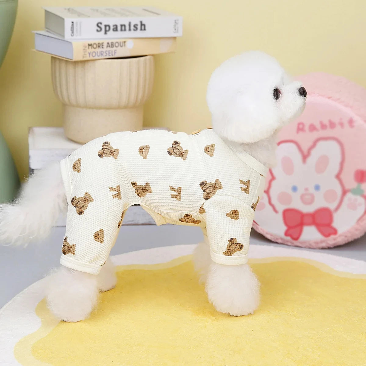 Pet Jumpsuits Bear Vest Spring Summer Clothes