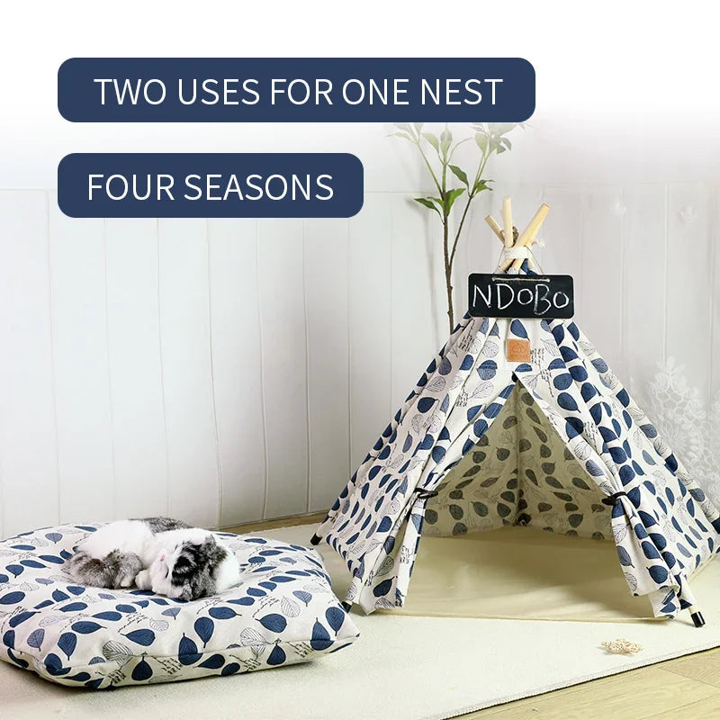 Teepee for Puppy, Cat Indoor ,Outdoor function