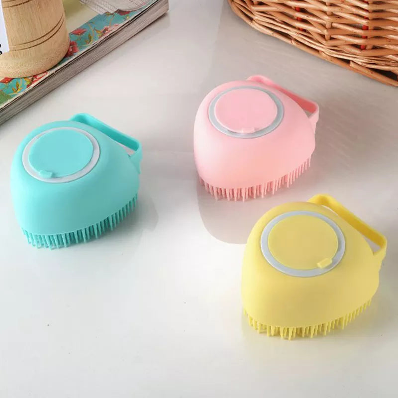 Puppy, Dog, Cat Bath Massage Gloves Brush