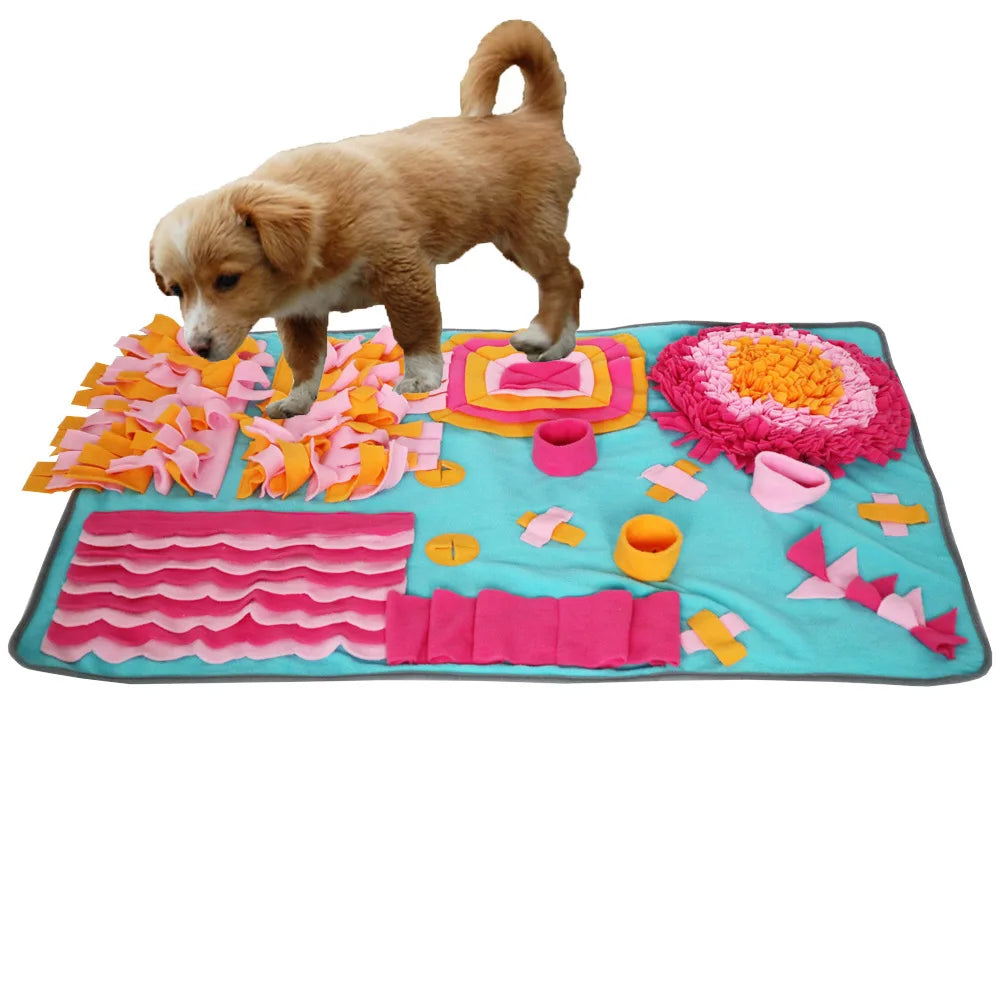 Pet Dog Snuffle Nose Smell Training Mat