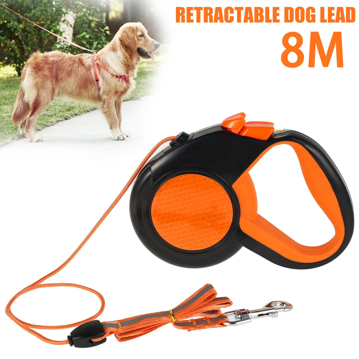 Retractable Pet Lead Heavy Duty  Walking Leash