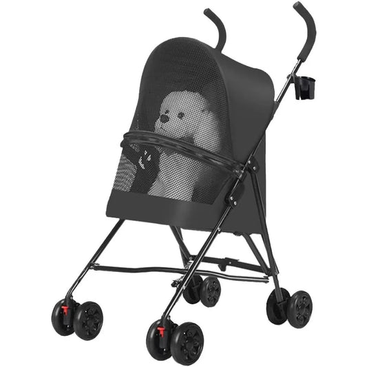 Lightweight Foldable Portable Compact Jogger Pet Stroller