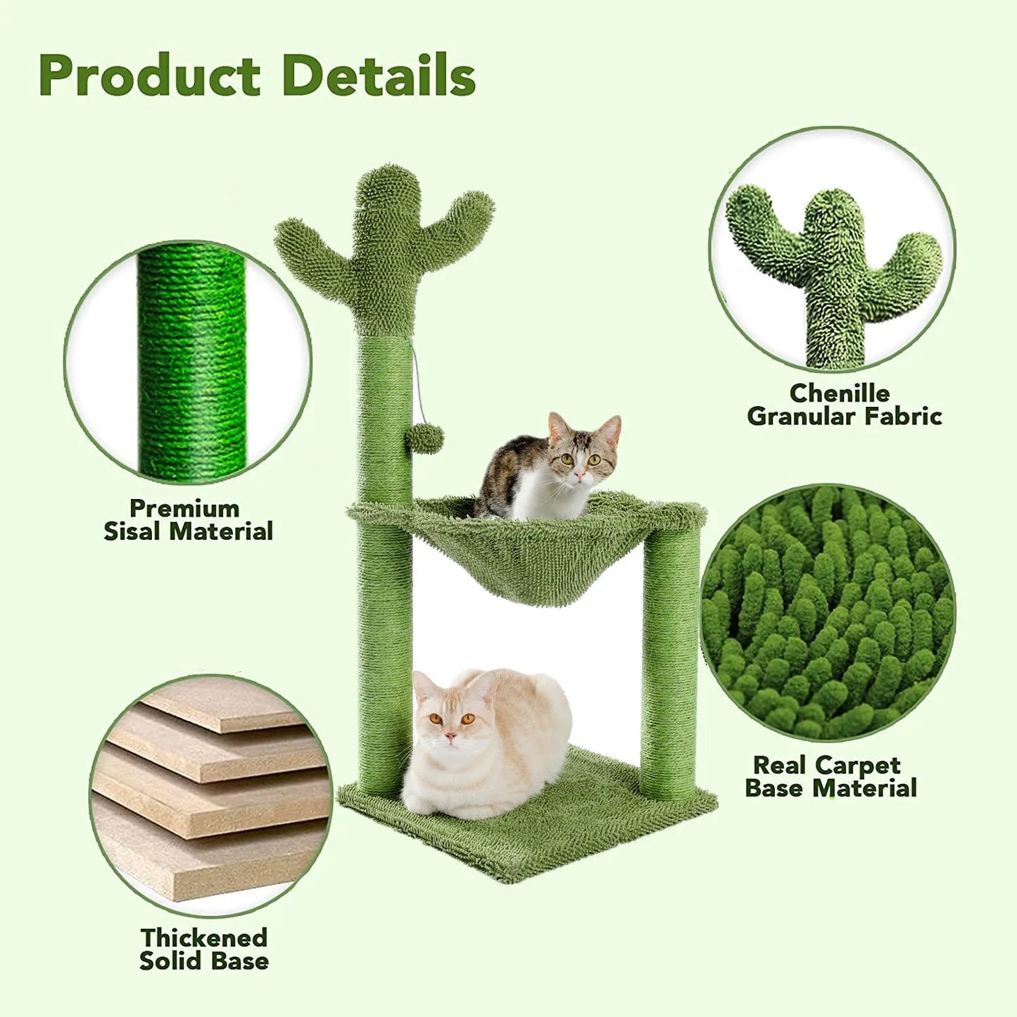 Cat Rope Tree Scratcher