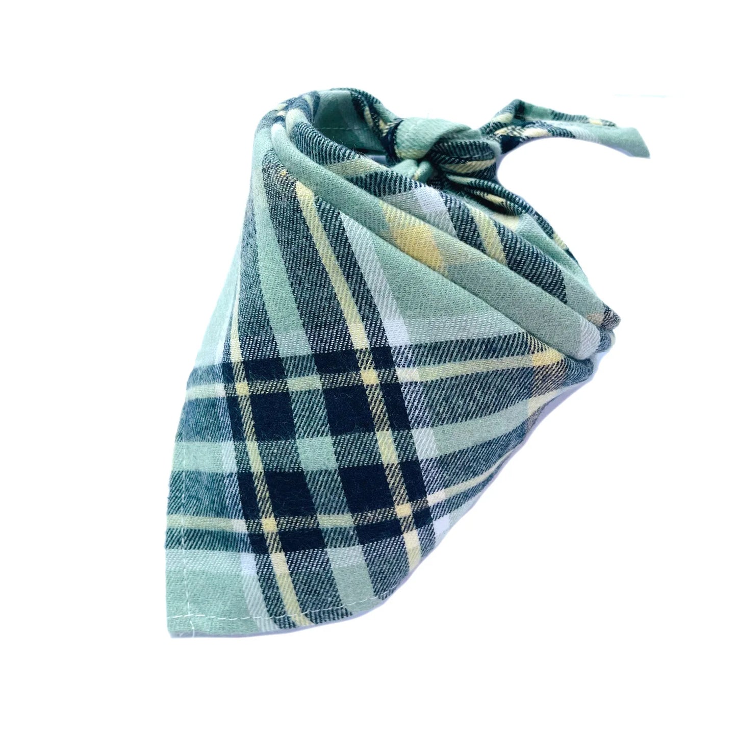 30/50 PCs Dog Plaid  Bandanna