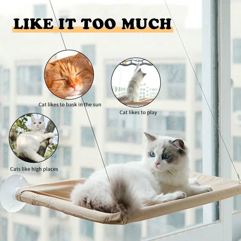 Cat Hammock Washable Detachable Bed