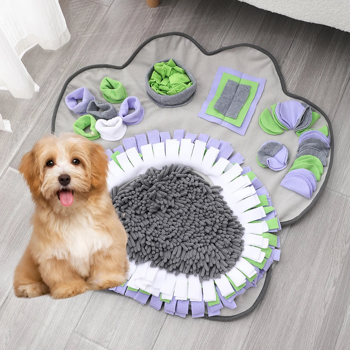 Dog Claw Personalized Patterns  Snuffle Blanket