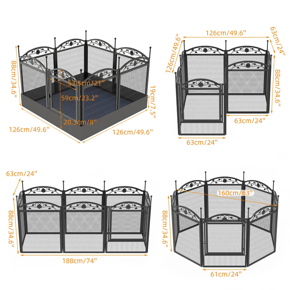 Heavy Duty Large Dog Playpen