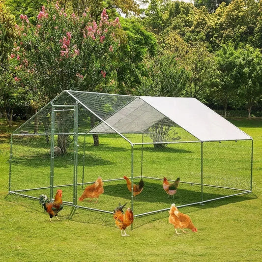 Large Metal Chicken Coop