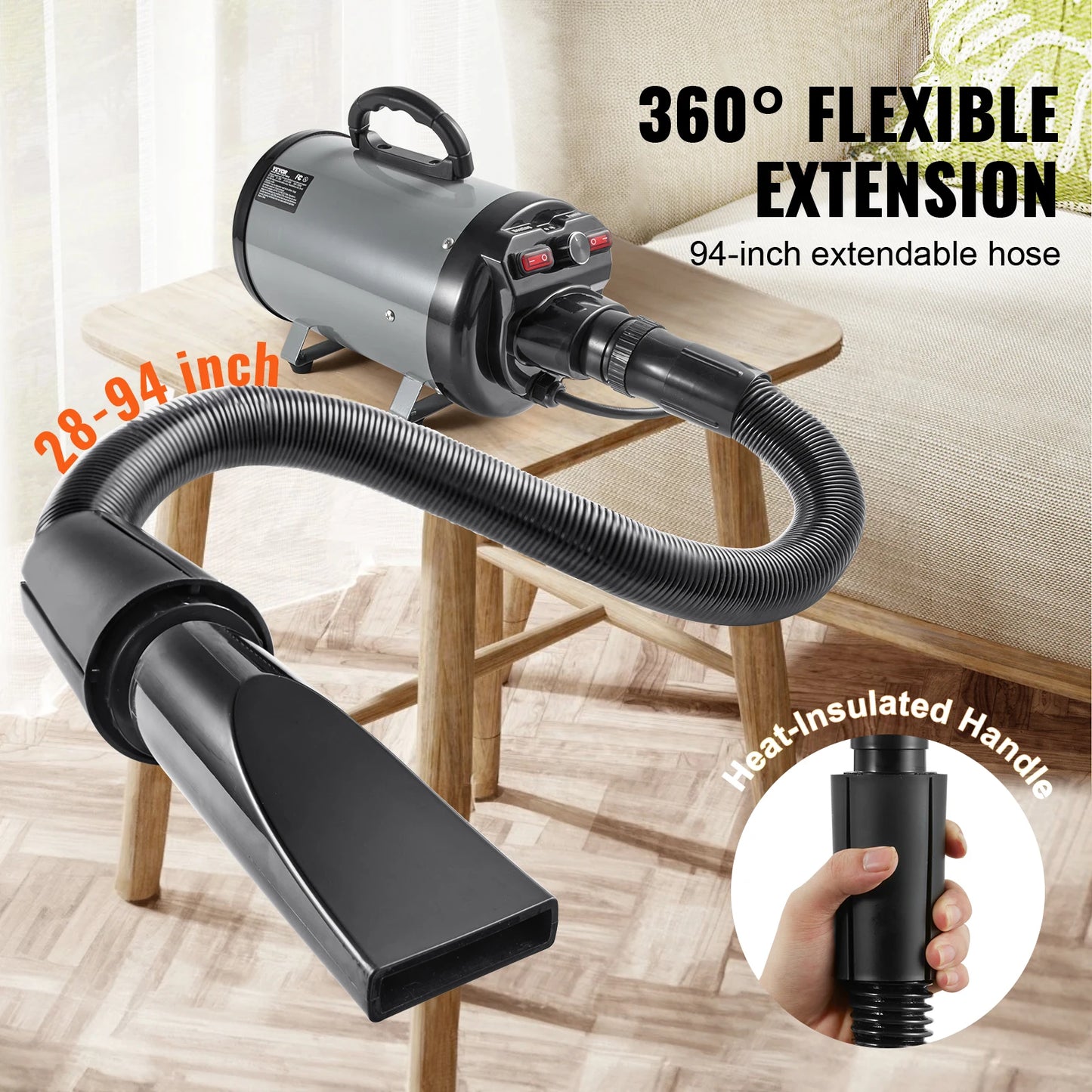 Dog Blow Dryer Adjustable Speed