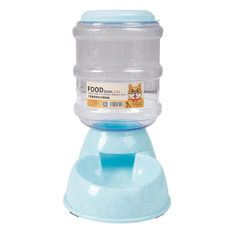 Dog Automatic Feeders Plastic Water Bottle