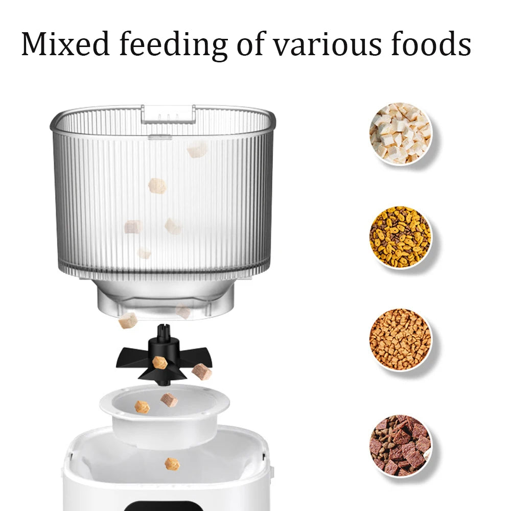 Automatic Pet Feeder For Cats Dog WiFi