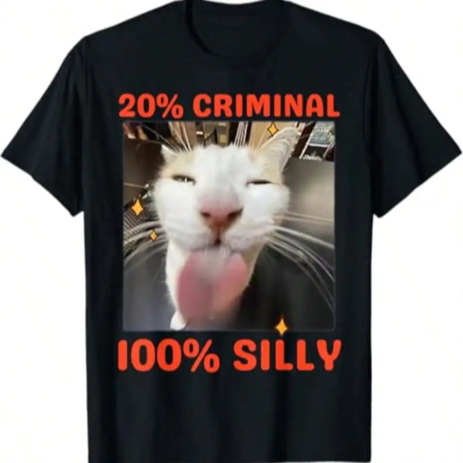 Watermelon Cat Silly Cat Meme T-Shirt