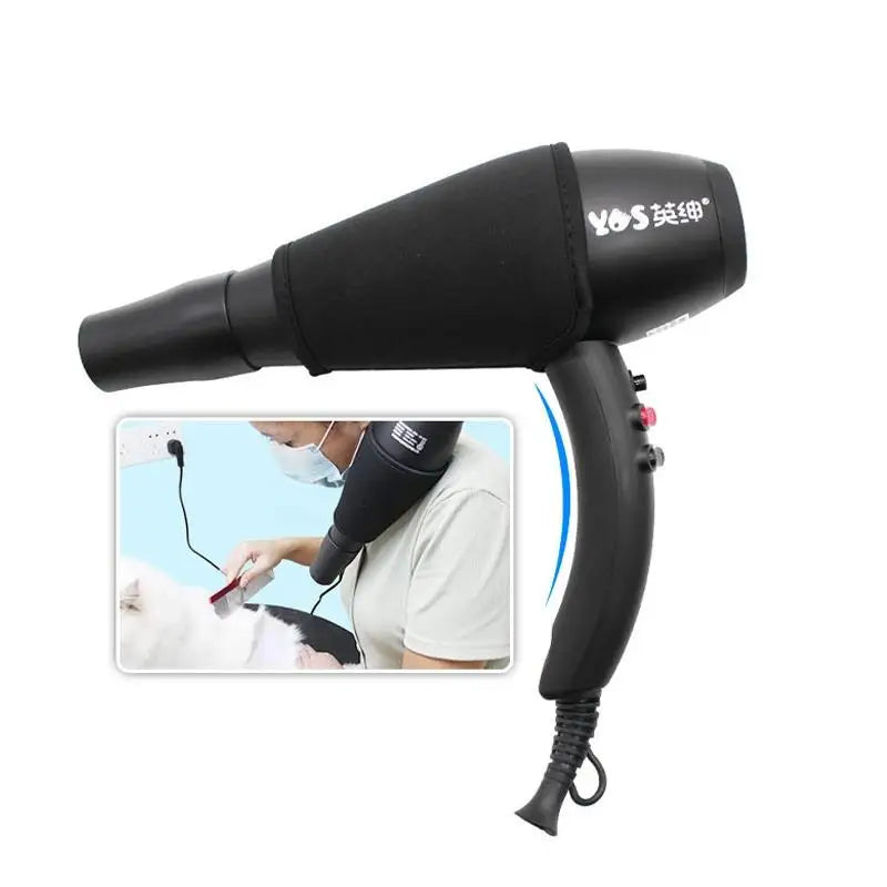 Pet Hair Dryer Neck Blue Light blower