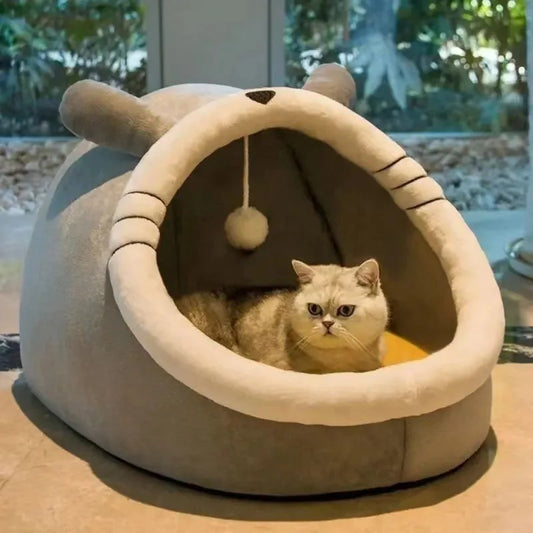 Washable Pet Sleeping Bed  Dog, Cat, and Nest Kittens Cave