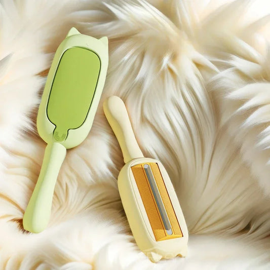 Dog  And Cat Comb Self Cleaning Hair remover Grooming Tools