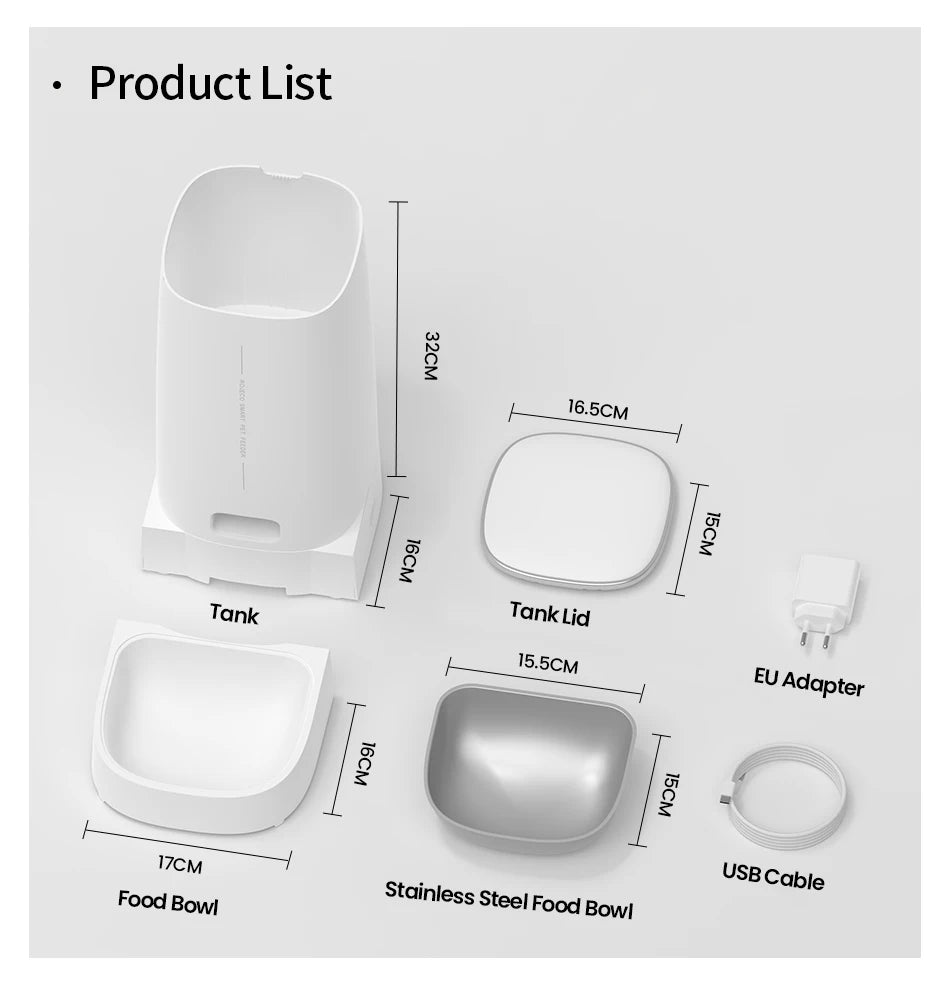 Remote Control Auto Feeder For Pet